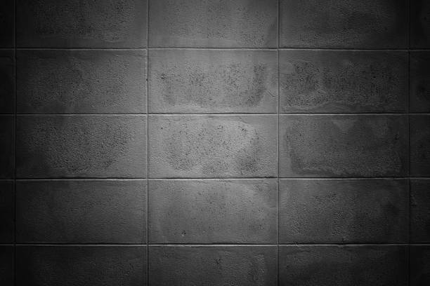 istock Dark room made from Concrete brick background. Architecture and Structure concept. Material theme. 962916734
