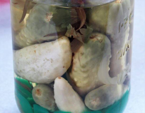 istock Homemade pickles in a jar 962920408