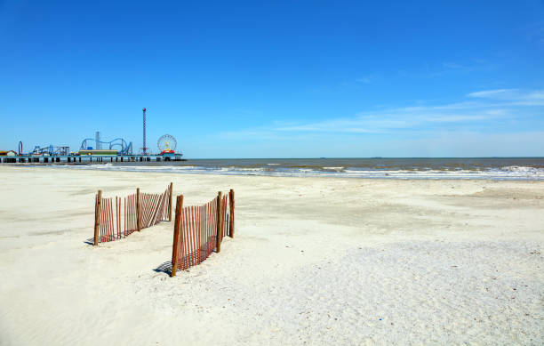 Stewart Beach on Galveston Island