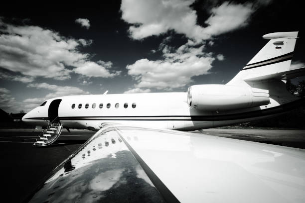 istock Falcon Business Jet Ready to Go 962944802