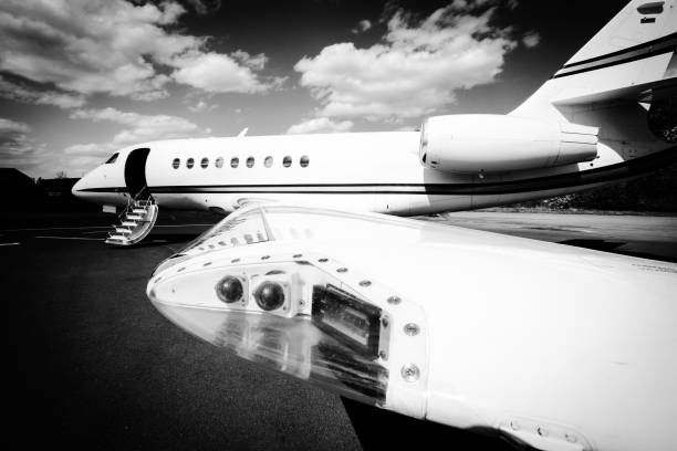 istock Falcon Business Jet Ready to Go 962946842