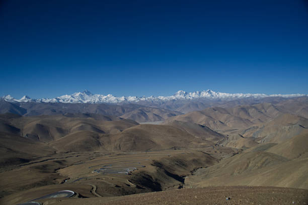 Mt. Everest from Kya Wu Lah Pass in Tibet