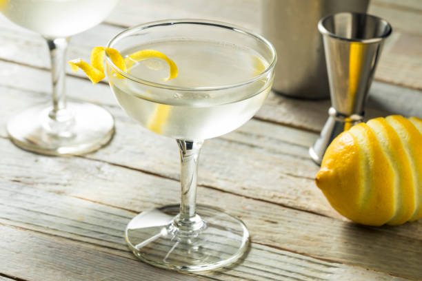 istock Homemade Alcoholic Vesper Martini 962954148