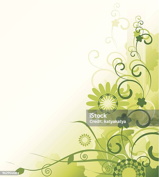 Floraldesign - Arte vetorial de stock e mais imagens de Beleza natural - Beleza natural, Design, Enfeitado