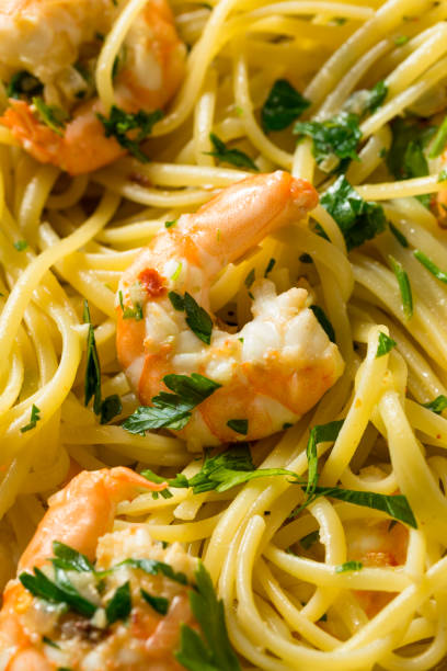 istock Homemade Lemon Shrimp Scampi 962960252
