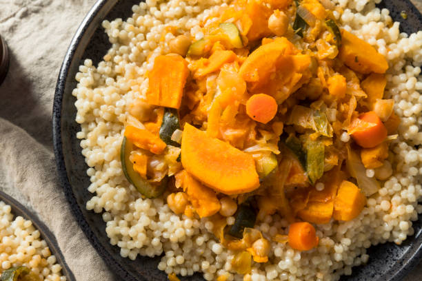 istock Homemade Vegetarian Moroccan Couscous 962962808