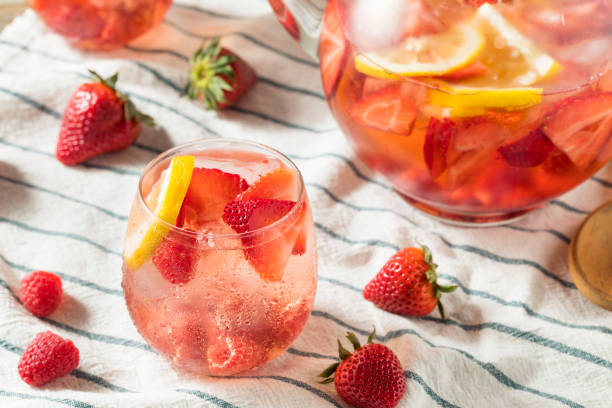 istock Homemade Berry Rose Sangria 962963814