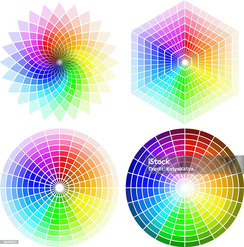 Color_wheel_set - カラーホイールのロイヤリティフリーベクトルアート