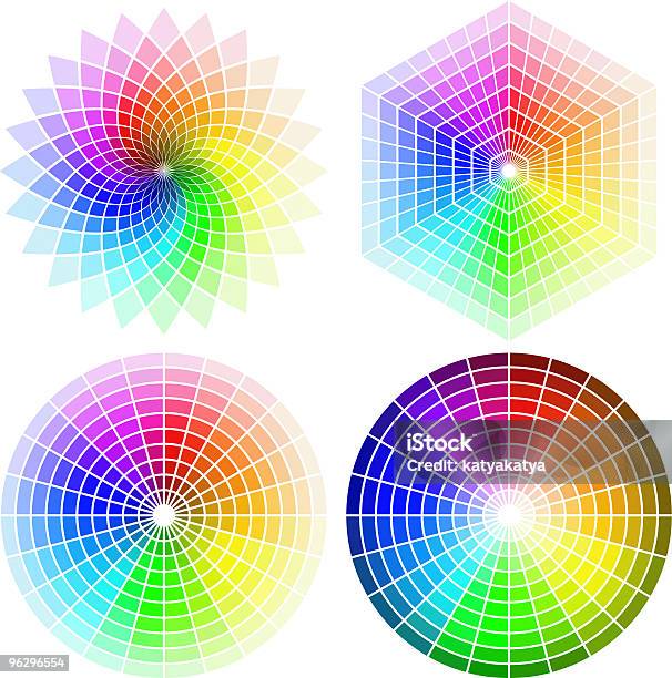 Colorwheelset - カラーホイールのベクターアート素材や画像を多数ご用意 - カラーホイール, ベクター画像, 人物なし