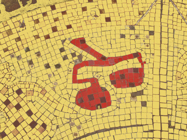 istock Libra zodiac sign in a mosaic style 962971152