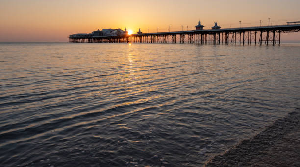 istock Sunset over the pier in Blackpool, Lancashire 962971200