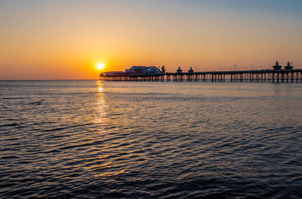 istock Sunset over the pier in Blackpool, Lancashire 962973626
