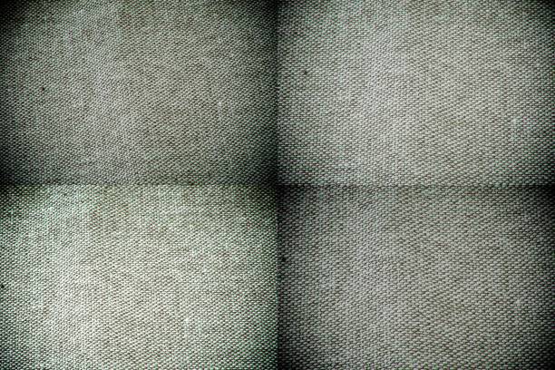 istock Linen fabric surface for mock-up or designer use, swatch, book cover sample 962978410