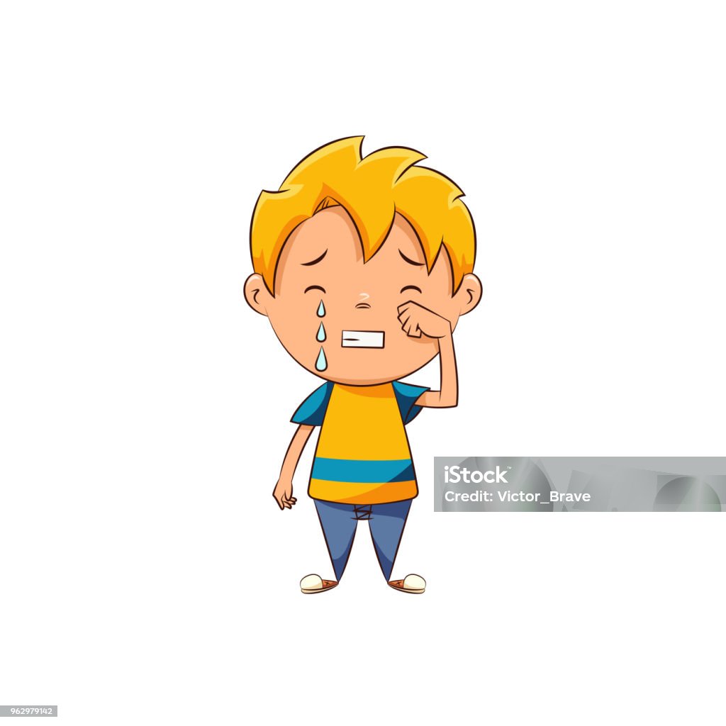 Sad Kid Crying Stock Illustration - Download Image Now - Adult, Blond Hair, Boys - iStock Sad Kid Crying Stock Illustration - Download Image Now - Adult, Blond Hair, Boys - iStock