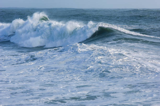 istock Large Turbulent Ocean Waves Off California Coast 963005474