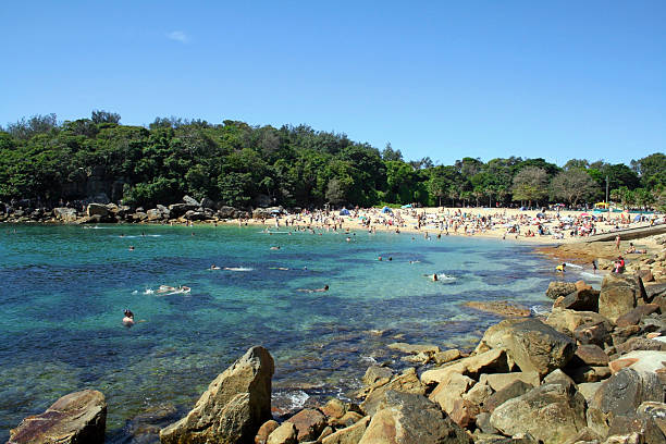 Manly Beach, Sydney stock photo