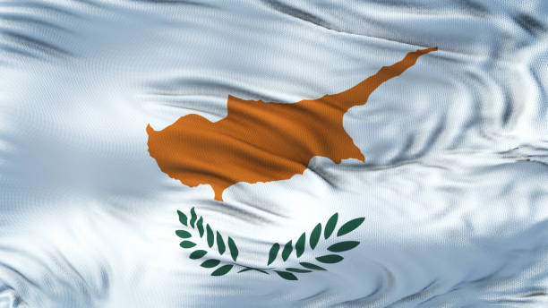 istock CYPRUS Realistic Waving Flag Background 963015908