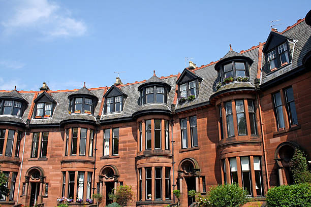 istock Victorian Townhouses, Glasgow 96301812