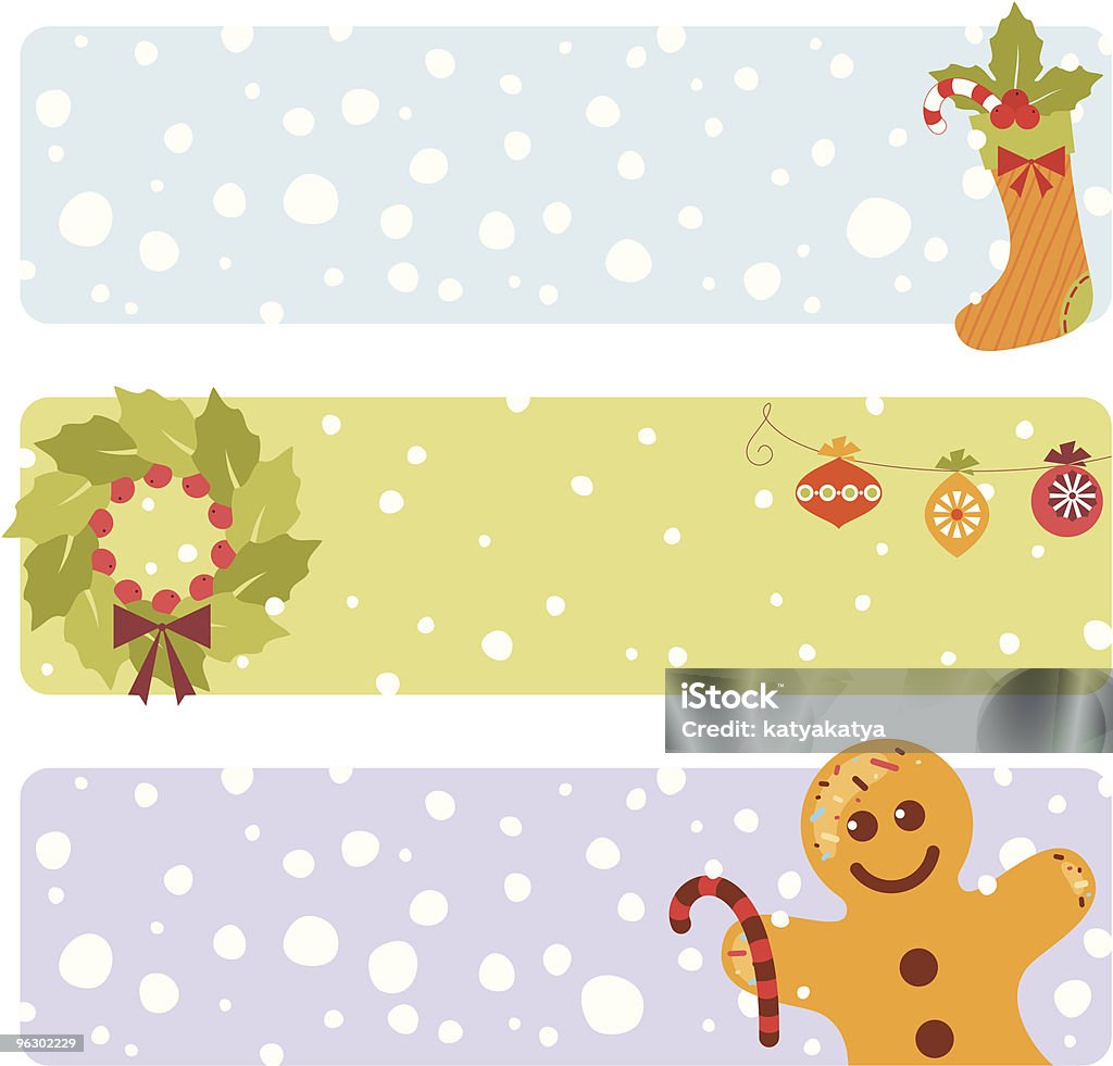 Natal Banners - Vetor de Arte e Artesanato - Assunto royalty-free