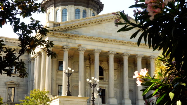 Ornate Architecture at the South Carolina State House in Columbia