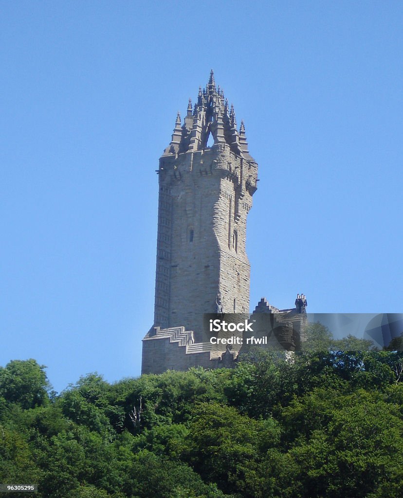 The Wallace Monument - Zbiór zdjęć royalty-free (Bez ludzi)