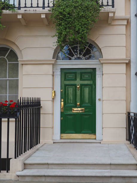 istock front door of elegant townhouse 963060266
