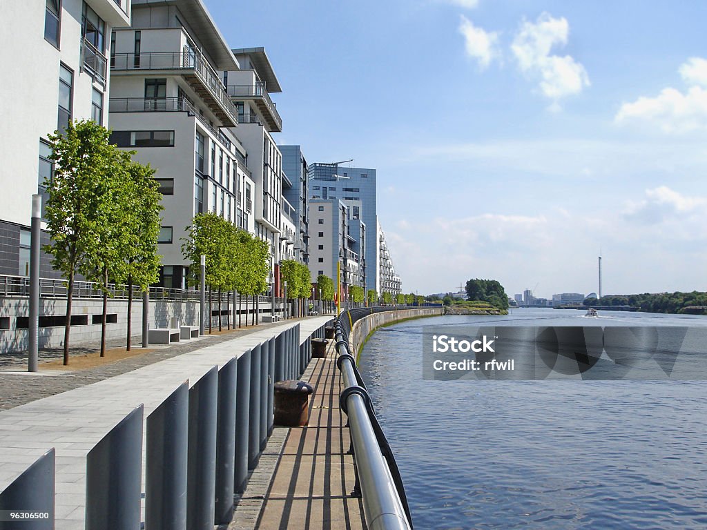 Glasgow Harbour mieszkania - Zbiór zdjęć royalty-free (Architektura)