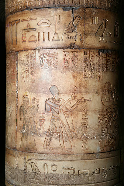 Civilization Communication 210+ Hieroglyphics Ancient Civilization Communication Egypt Stock ...