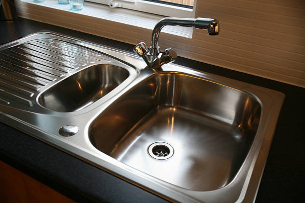 Brand New Kitchen Sink stock photo