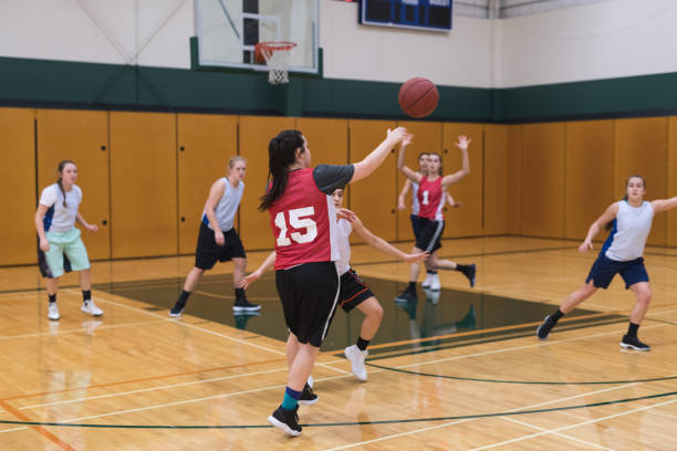 istock Women's College Basketball Practice 963077352