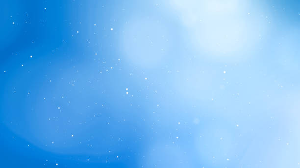 Glittering Blue Abstract Background stock photo