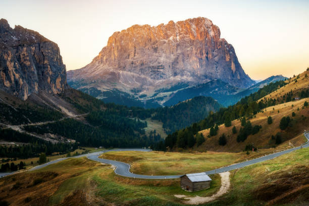 istock Dolomites Italy Landscape - Sassolungo Langkofel 963087822