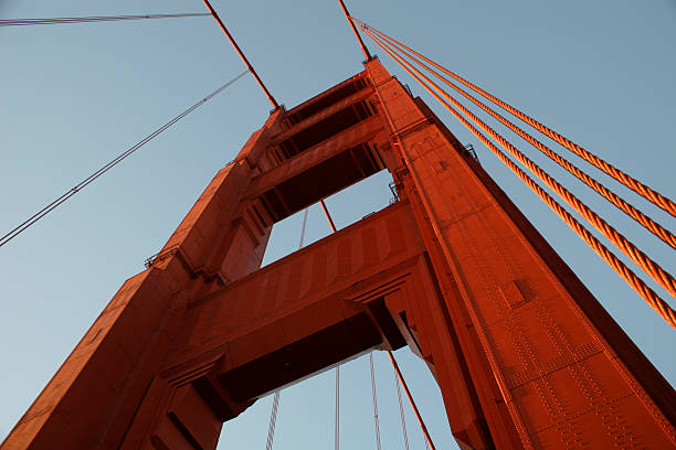 istock Low angle view of the San Francisco Golden Gate Bridge 96309333