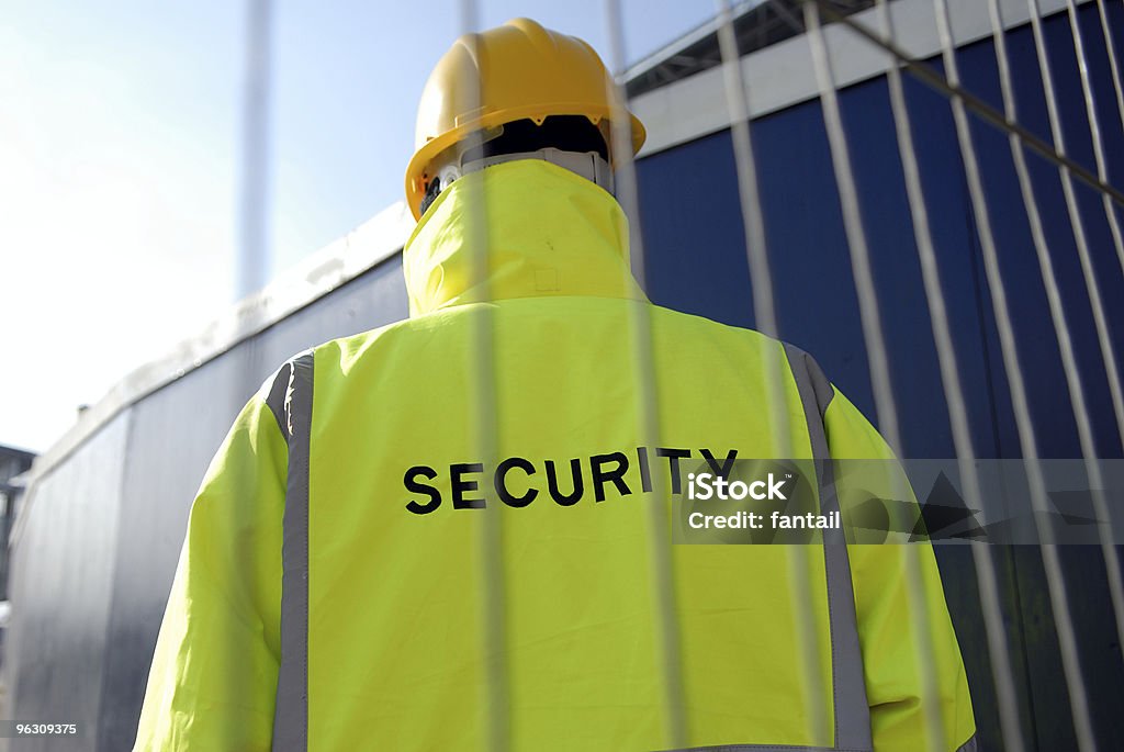 Uomo di sicurezza. - Foto stock royalty-free di Servizio di sicurezza