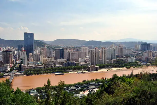 Lanzhou is the capital and largest city of Gansu Province in Northwest China and located on the banks of the Yellow River.