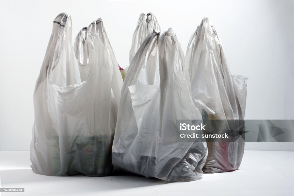 Sacs de Shopping - Photo de Sac en plastique libre de droits