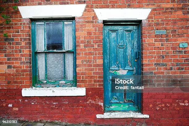 Old Terraced House Stock Photo - Download Image Now - House, Abandoned, Run-Down