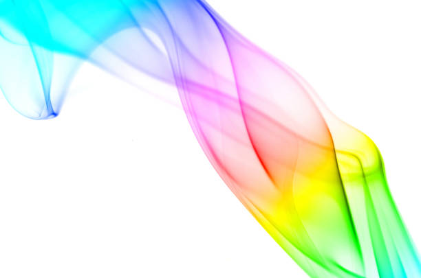 istock Smoke mixed with a variety of colors. 963115454