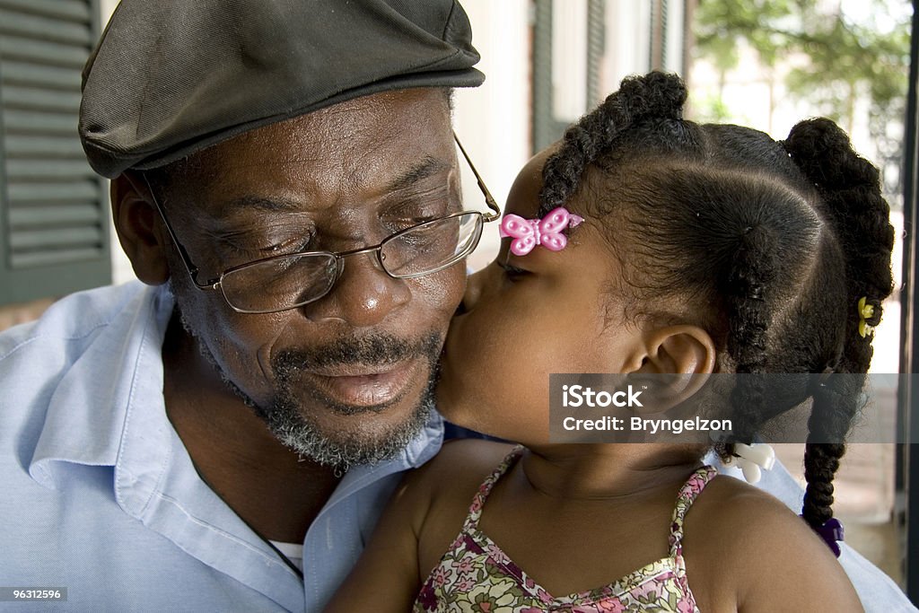 Grandpa est un baiser - Photo de Cheveux tressés libre de droits