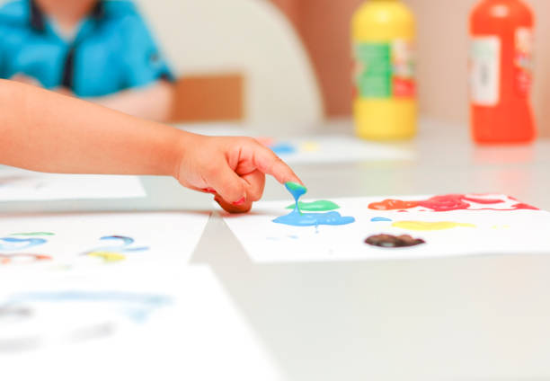 istock Child Activities in Kindergarten 963130894