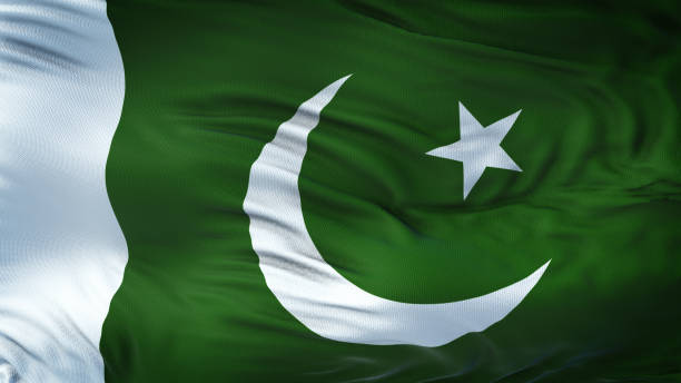 istock PAKISTAN Realistic Waving Flag Background 963131972