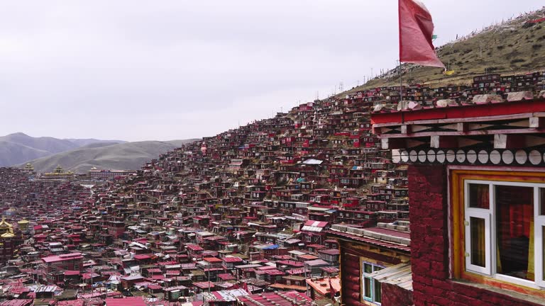 Larung Gar(Larung Five Sciences Buddhist Academy), Seda, China