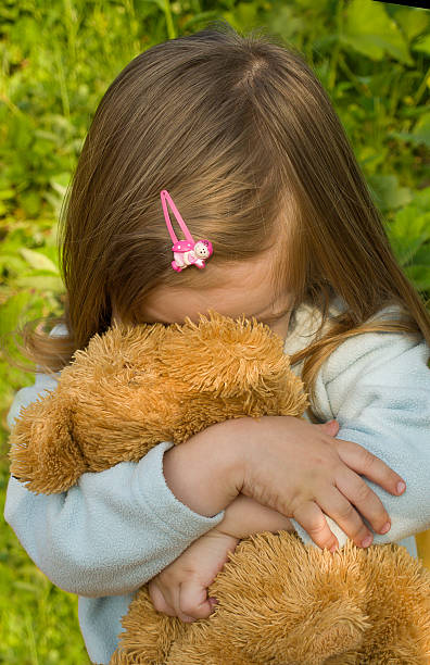 istock The sad little girl 96313490