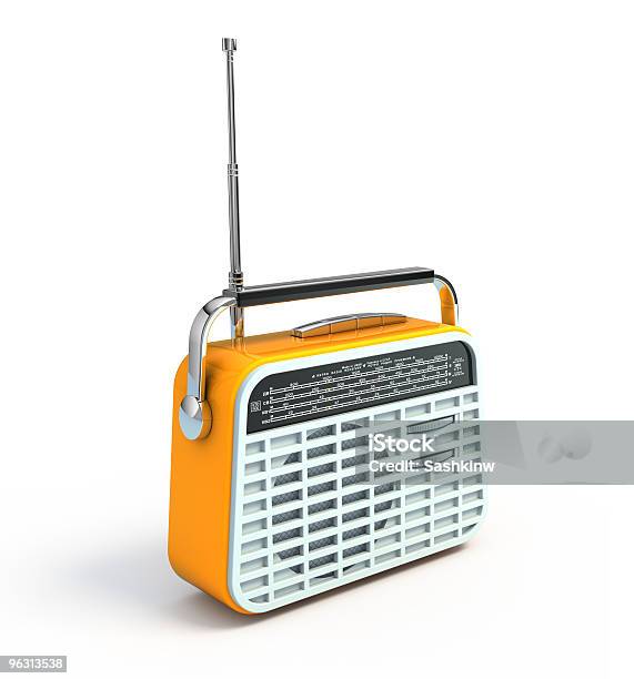 Retro Radio Foto de stock y más banco de imágenes de 1960-1969 - 1960-1969, 1970-1979, Analógico