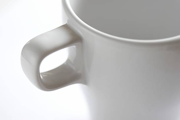 istock Detail of white tea cup. 96313973