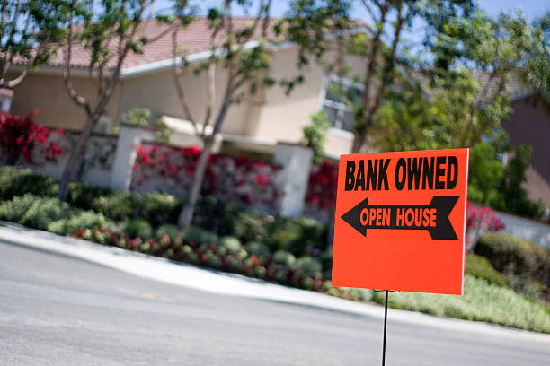 istock Bank Owned Real Estate Sign 96314014