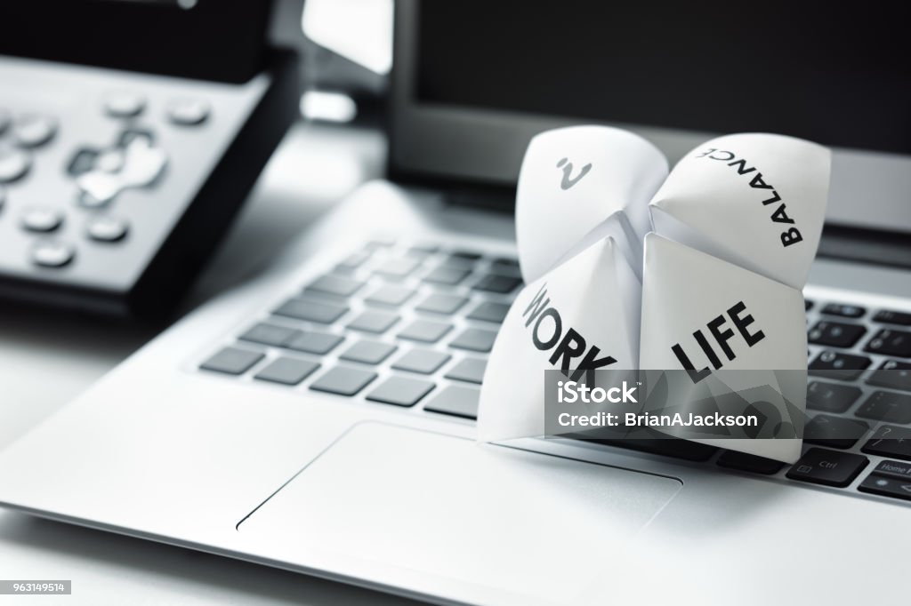 Work-life-balance-Auswahl - Lizenzfrei Wohlbefinden Stock-Foto