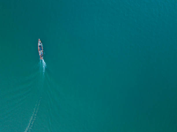 istock Speed boat on the azure sea 963151852