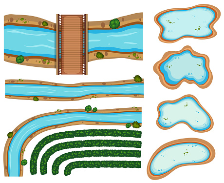 An Image Showing Aerial Rivers illustration