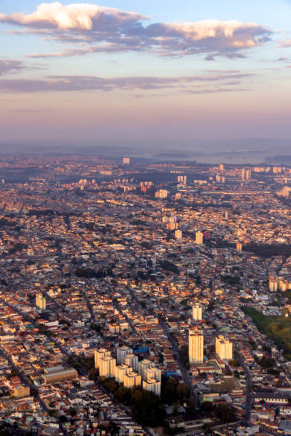 istock Aerial clouds over the City. 963155314